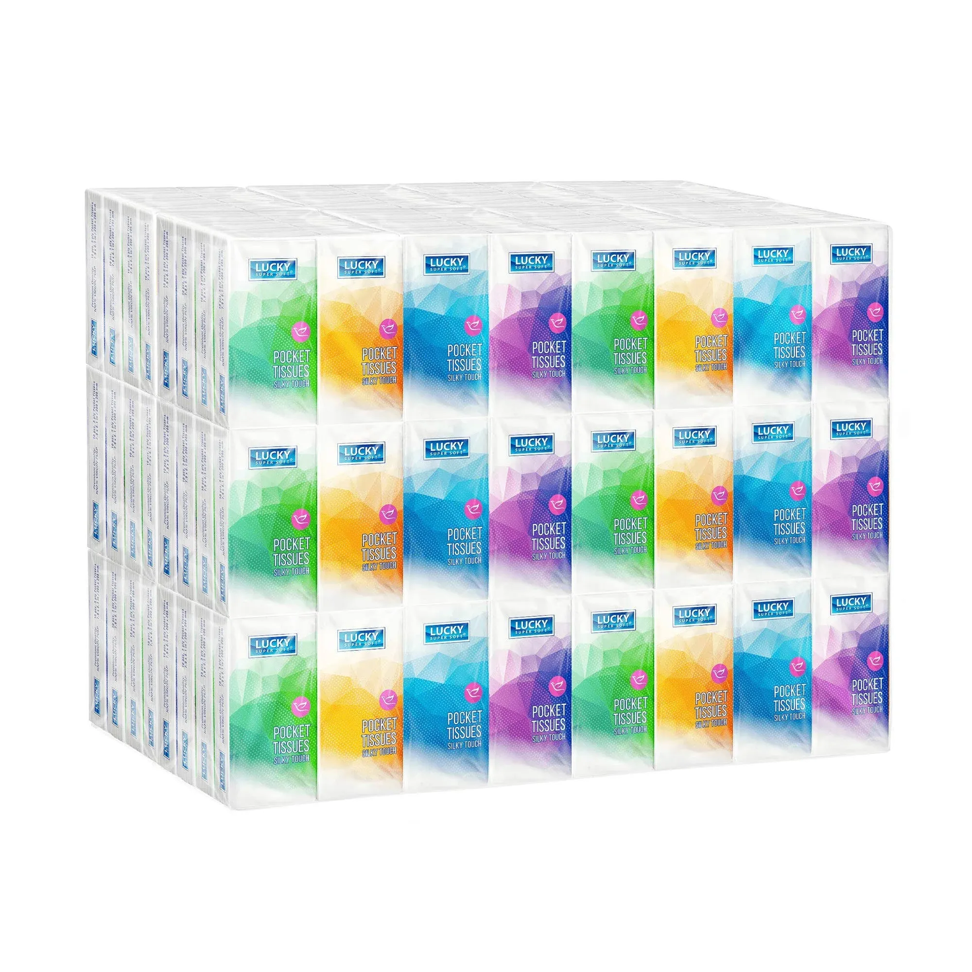 Premium Facial Tissues, Travel and Pocket Size, Bulk (192 Packs), 10 Tissues ...