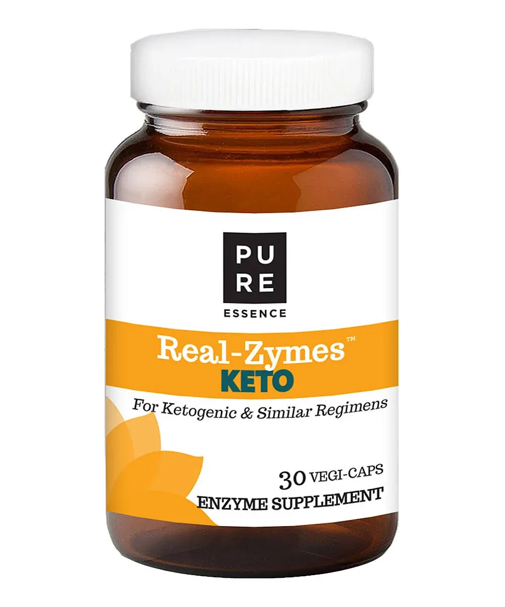 Pure Essence Labs Real-Zymes KETO 30 Capsule