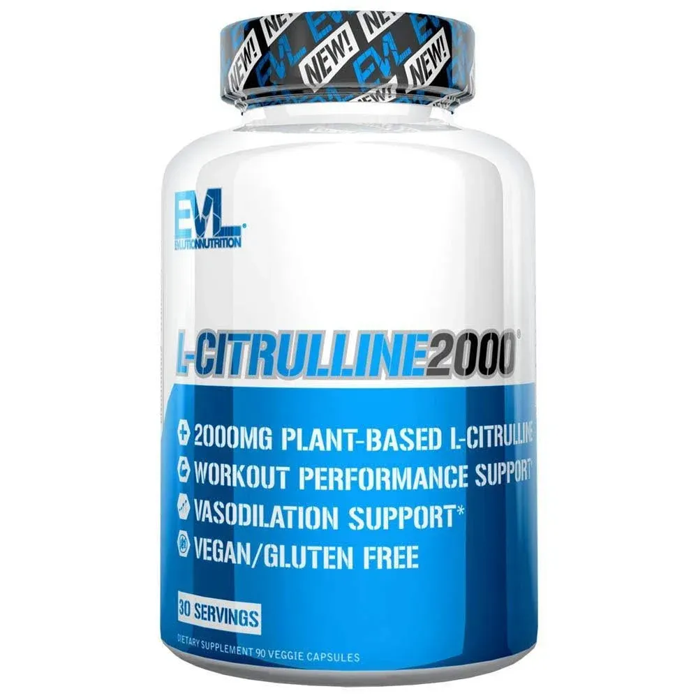 Evlution Nutrition L-Citrulline2000 90 Veggie Capsules