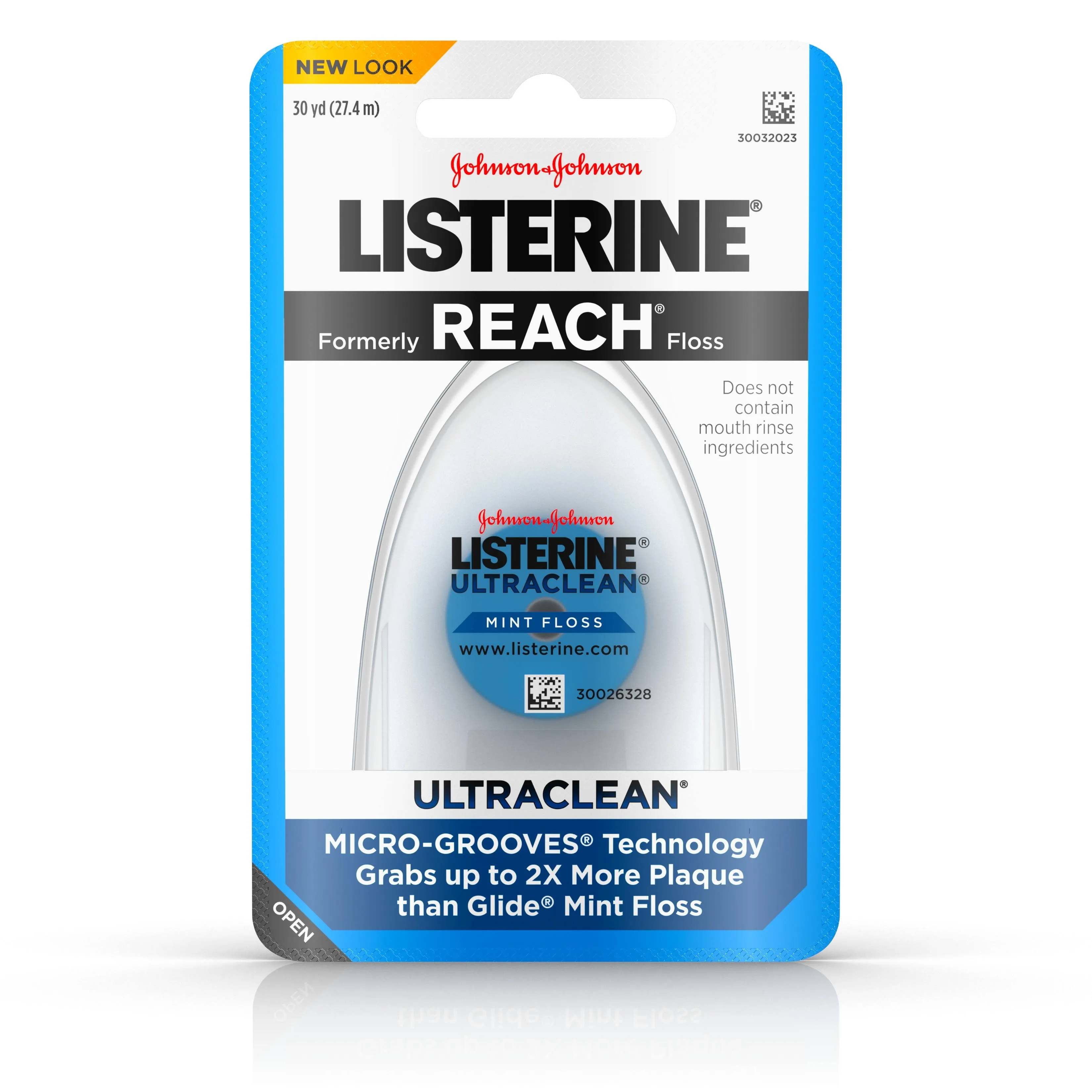 Listerine 30 Yards Ultraclean Dental Floss in Mint