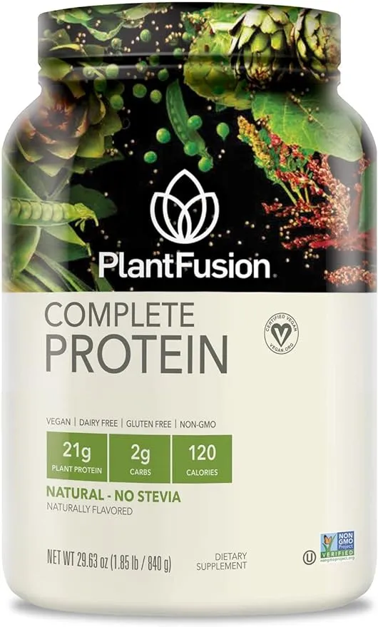 Plantfusion Complete Protein Natural No Stevia 29.63 oz