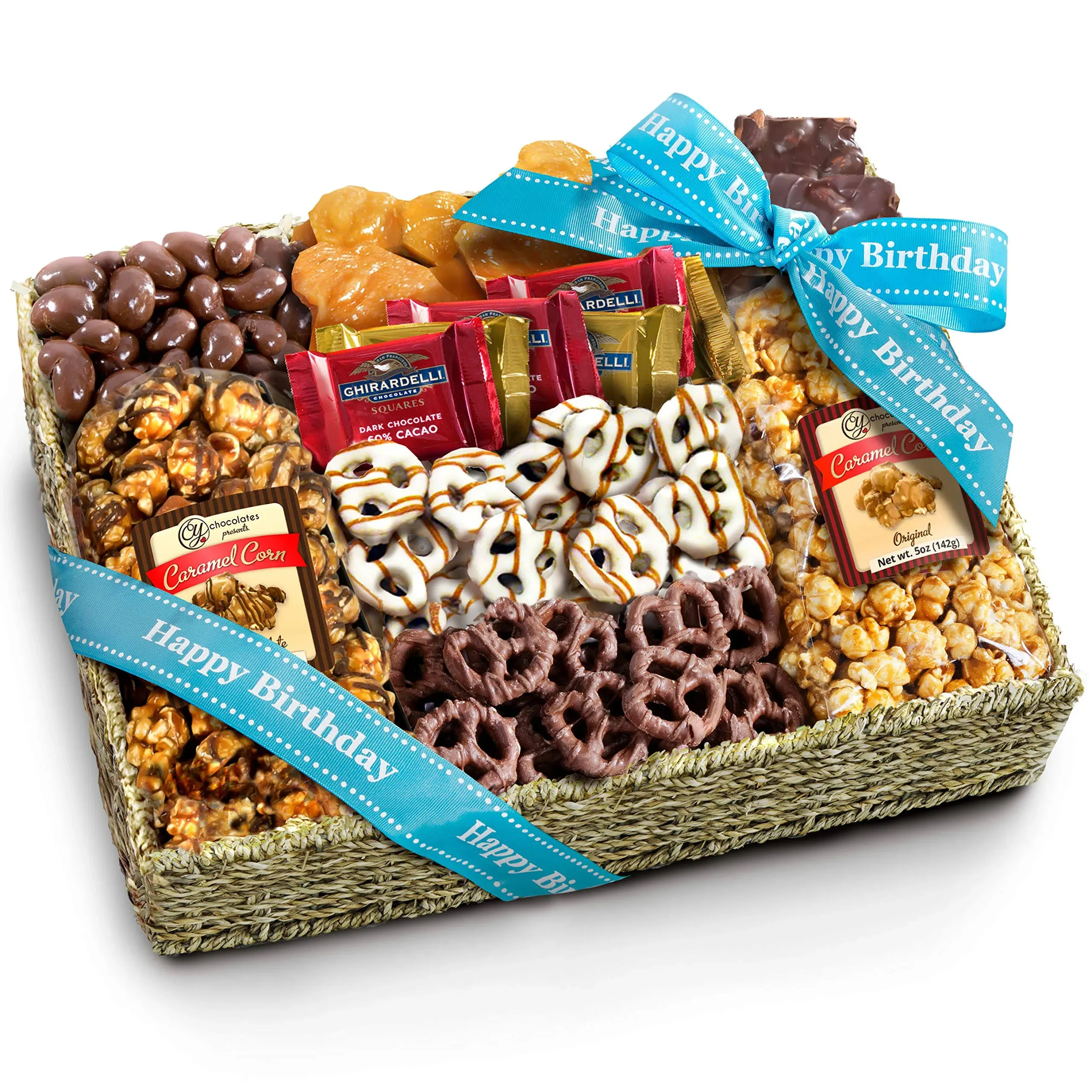 Chocolate Caramel and Crunch Grand Gift Basket for Christmas