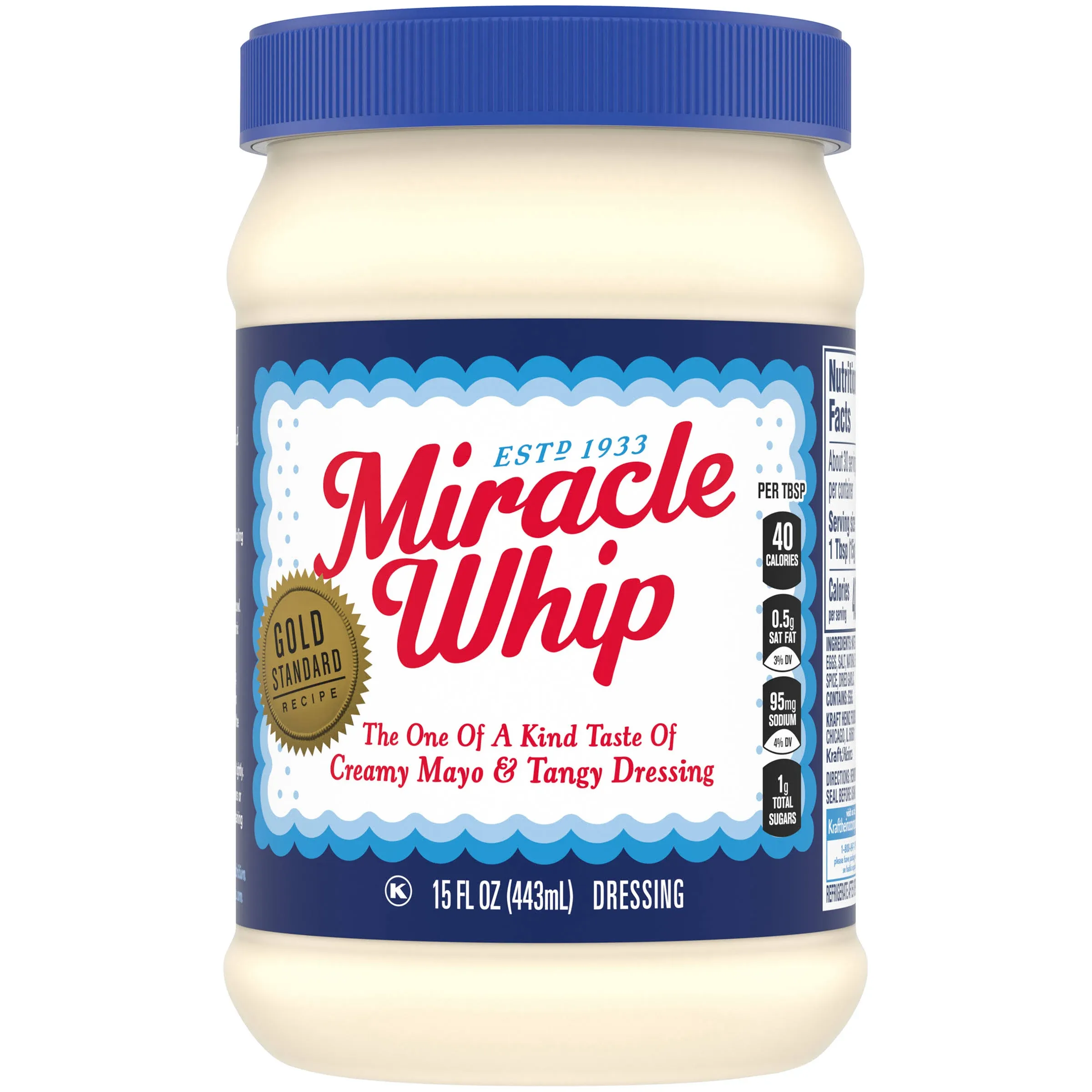 Miracle Whip Dressing - 15 fl oz