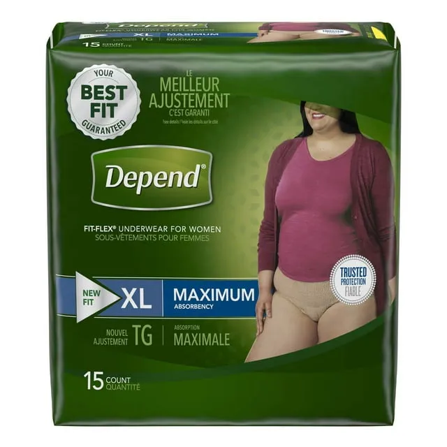 Depend Fit-Flex Underwear for Men