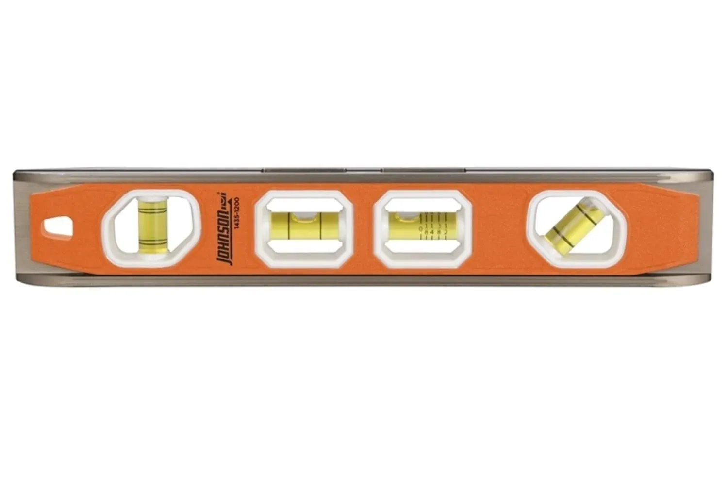 Johnson Level & Tool 1435-1200 Magnetic Torpedo Level, 12", Orange, 1 Level