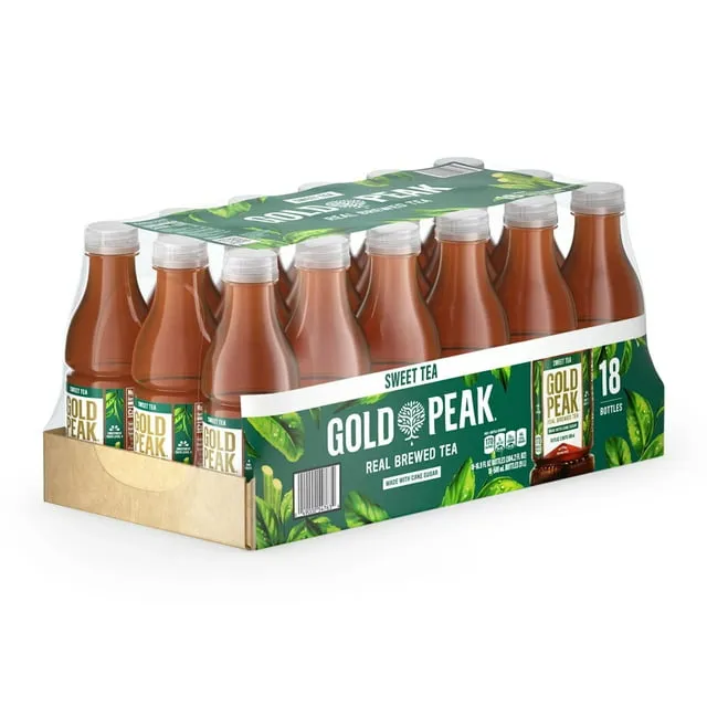 Gold Peak Sweet Tea, 16.9 Fluid Ounce (Pack of 18)