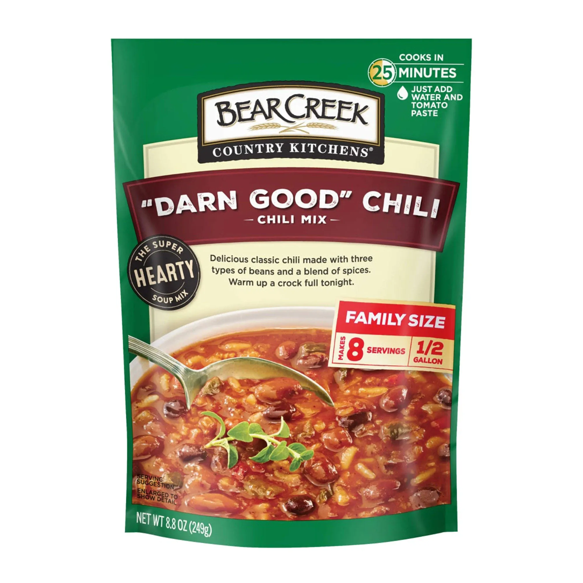 Bear Creek Country Kitchens 8.8 oz Darn Good Chili Mix - 1152937 | Blain's Farm & Fleet