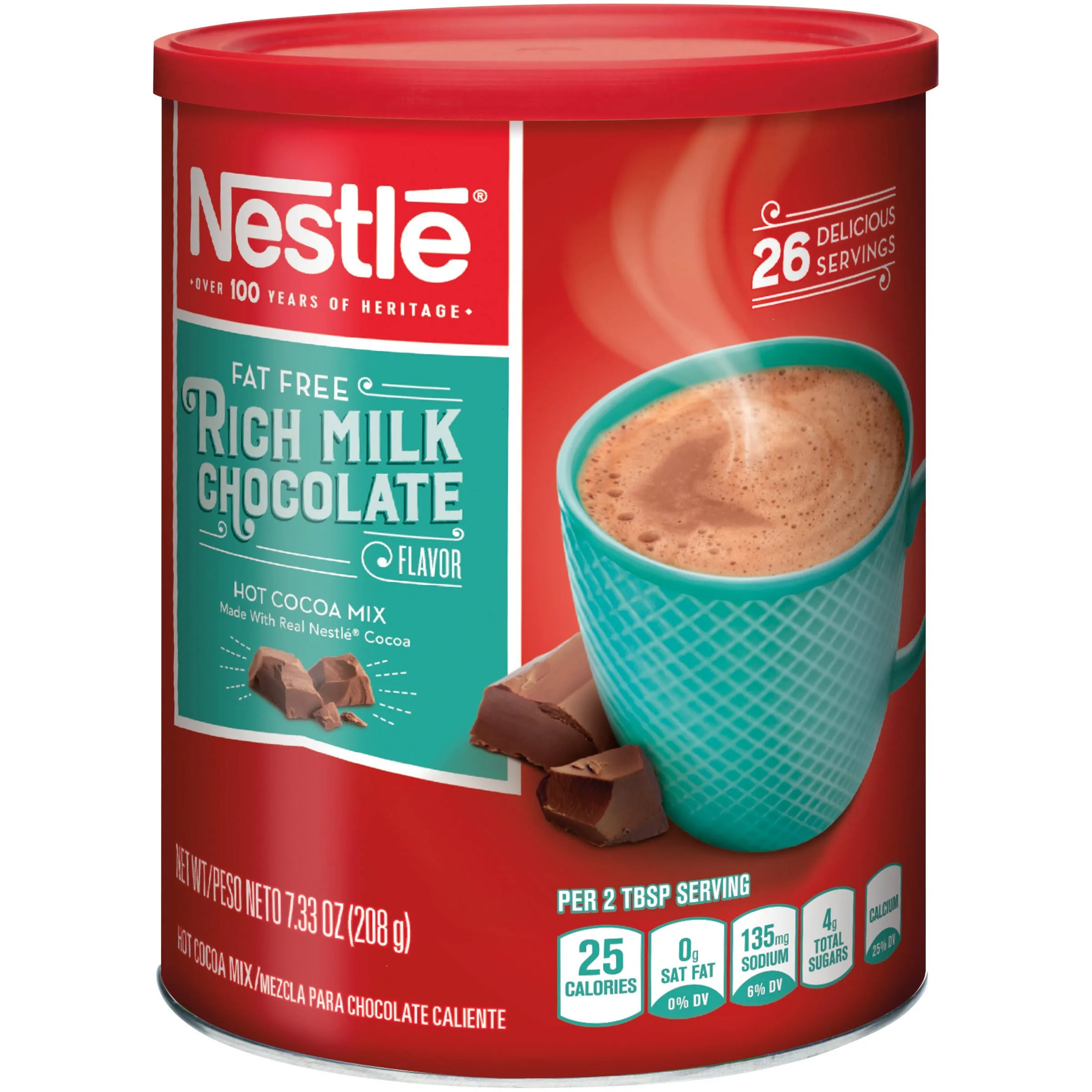 Nestle Hot Cocoa Mix, Rich Chocolate, 50 Count, 0.71 Ounce Packets