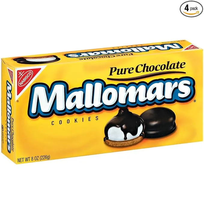 Mallomars Pure Chocolate Cookies, 8 oz