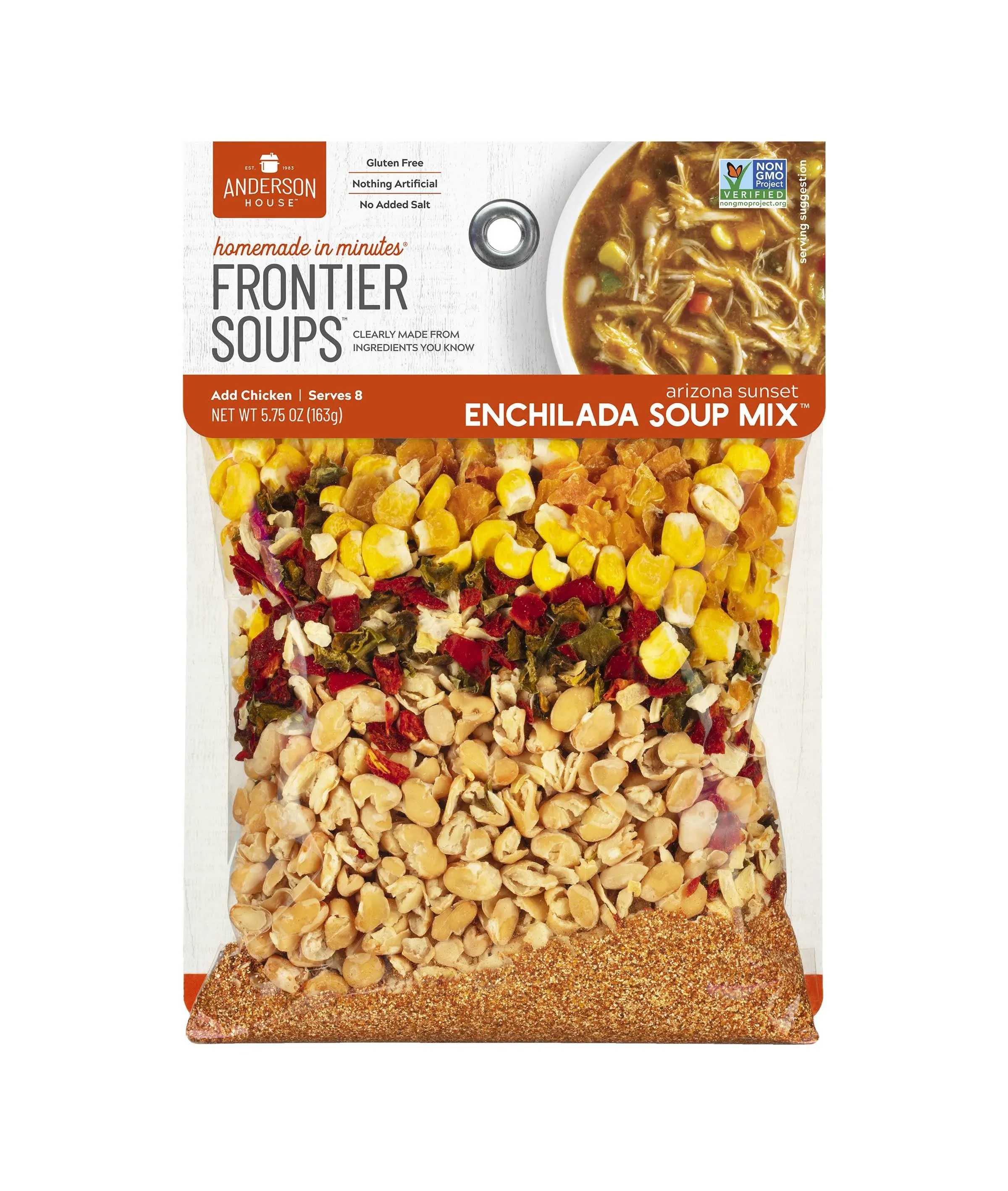 Anderson House Frontier Soups Soup Mix, Enchilada, Arizona Sunset - 5.75 oz