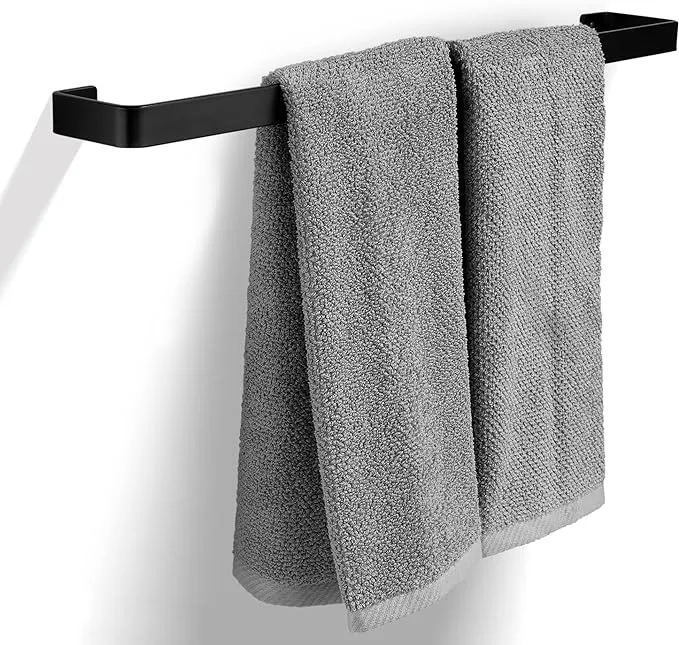 Aesthetic Bathroom Towel Bar for Wall Mount – Space Saving and Easy to Install 1