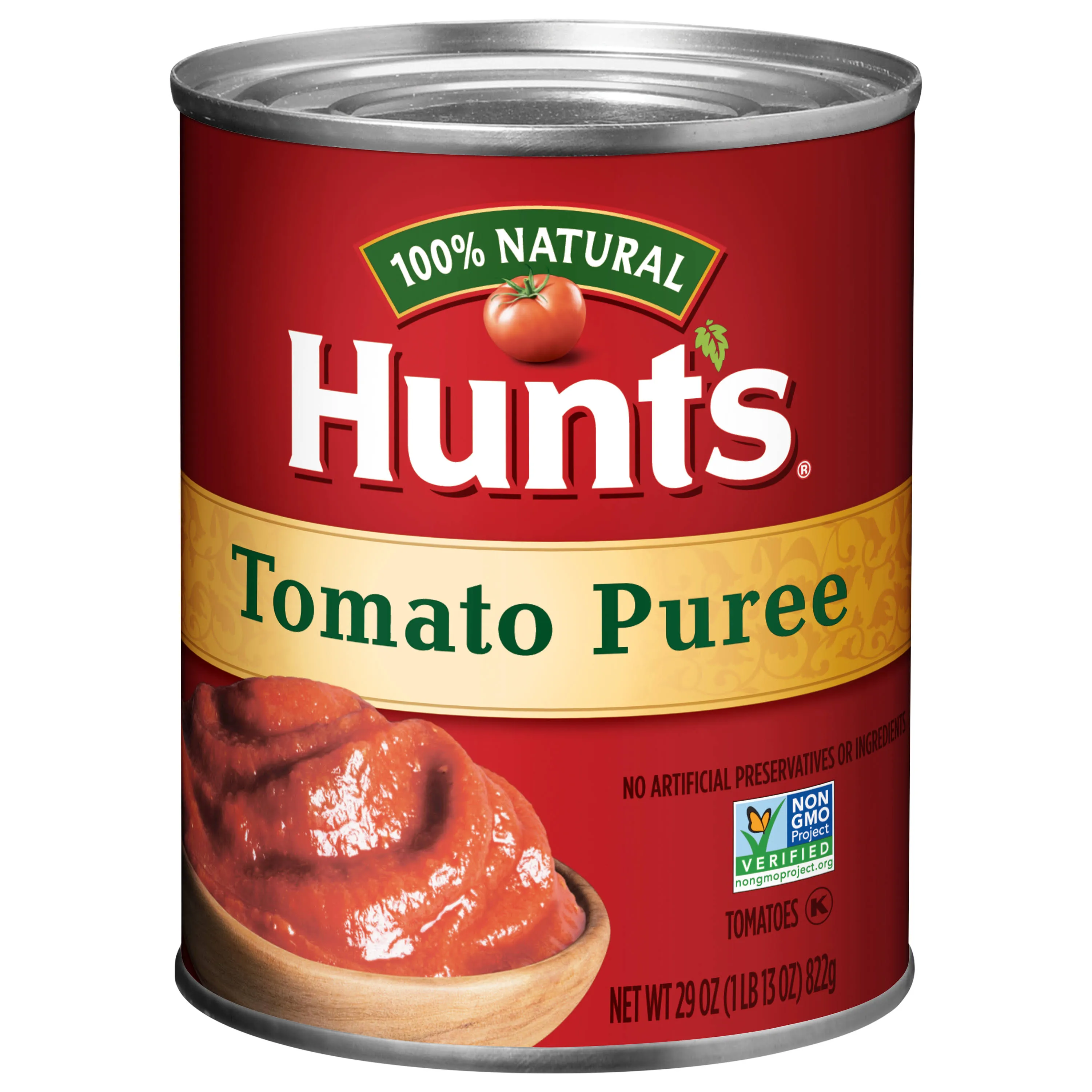 Hunt's Tomato Puree, 100% Natural - 29 oz