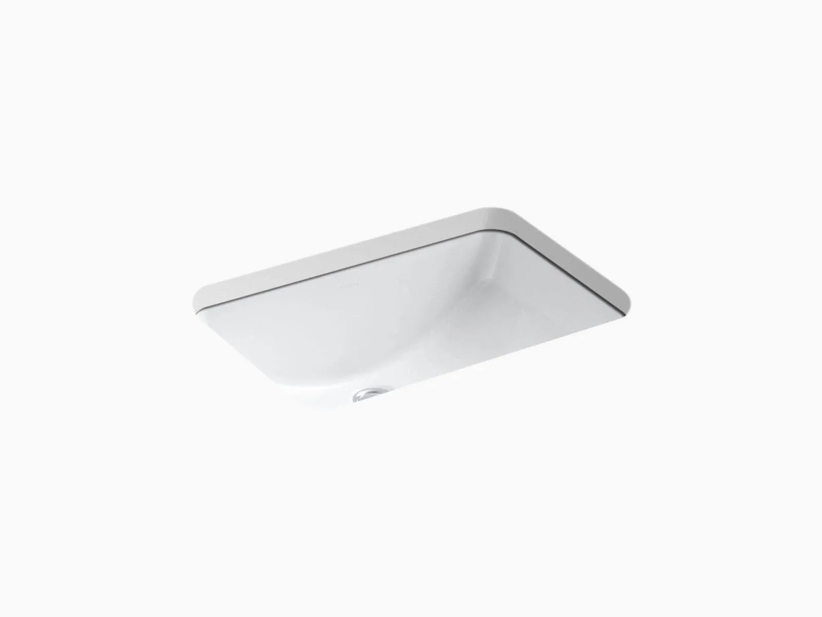 Kohler K-2214-0 Ladena 20-7/8 in. x 14-3/8 in. Undermount Bathroom Sink, White