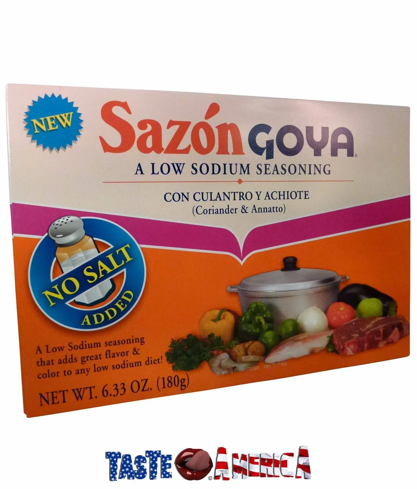 Sazon Goya Coriander Annatto Seasoning