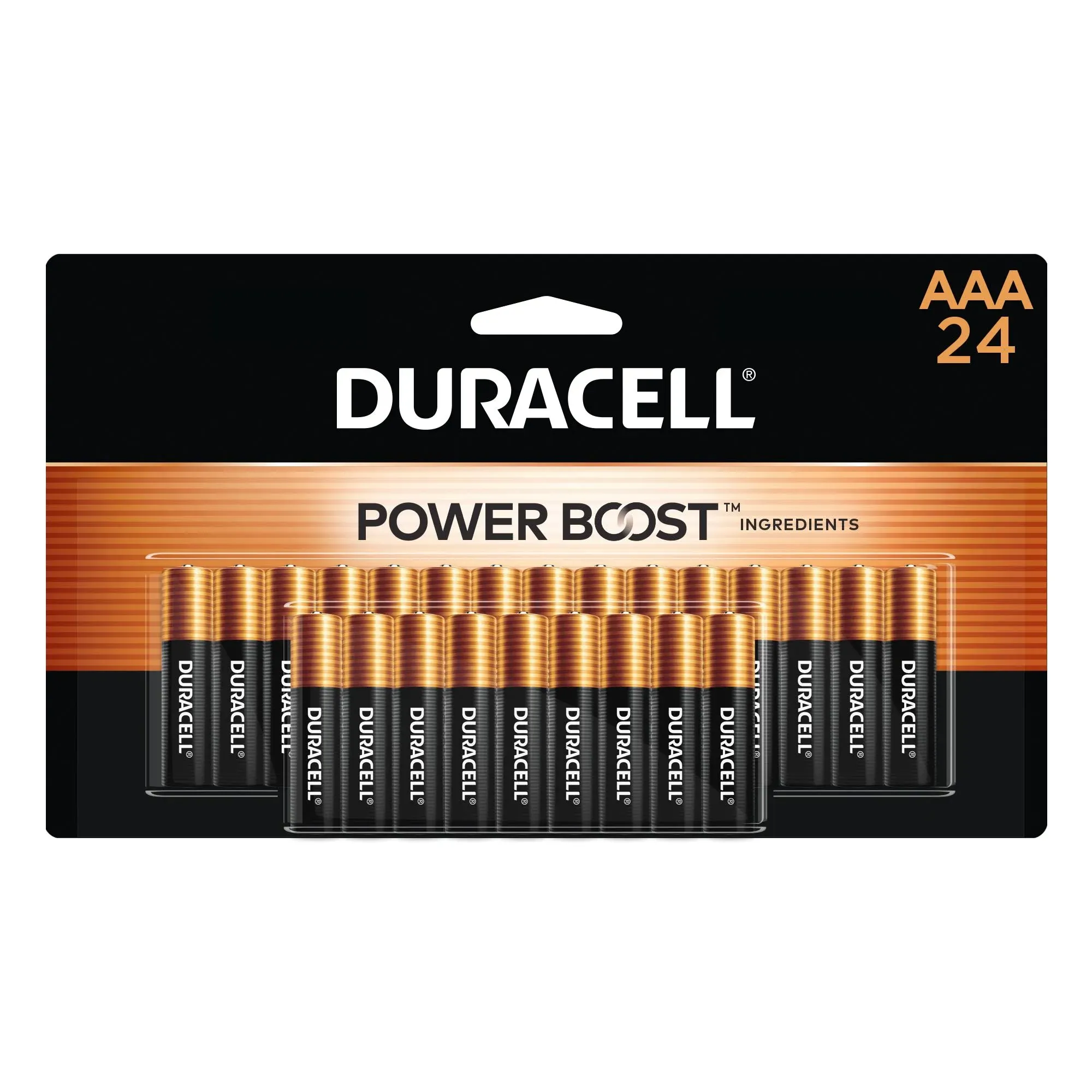 Duracell Coppertop AAA Alkaline Batteries, Pack Of 24