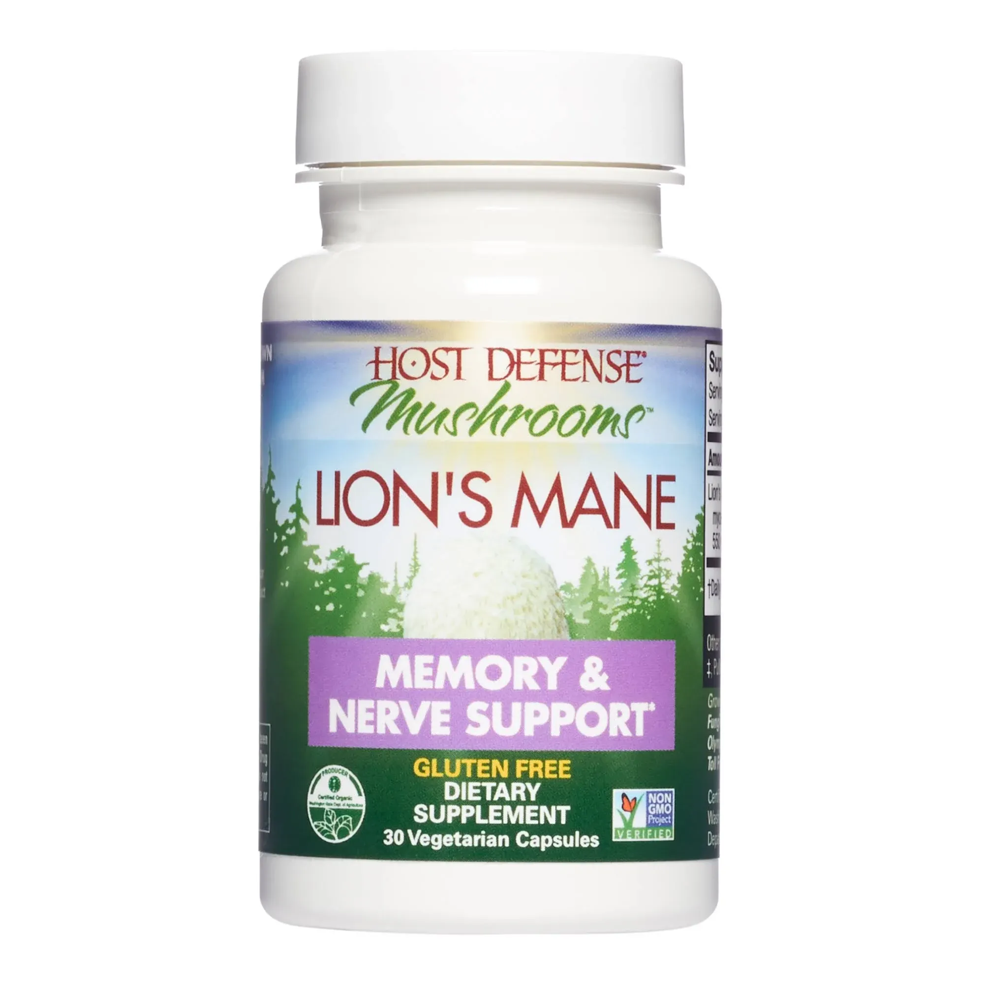 Host Defense Lion's Mane, Capsules - 120 count