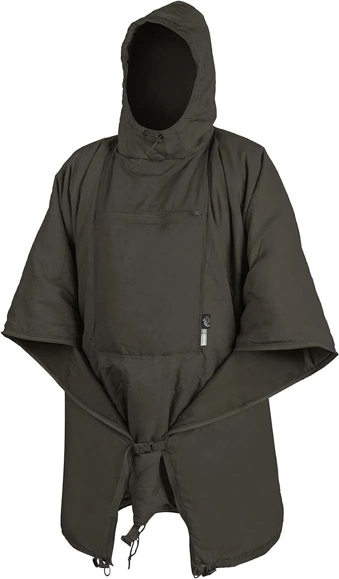 Helikon-Tex Swagman Roll Military Poncho - Multi-Purpose Poncho & Emergency Poncho - Survival Gear - Woobie Blanket & Jacket