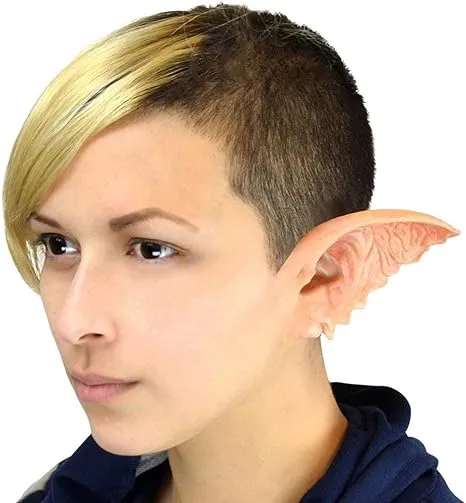 Classic Latex Ears - Professional Quality Halloween Costume Makeup - Large Elf