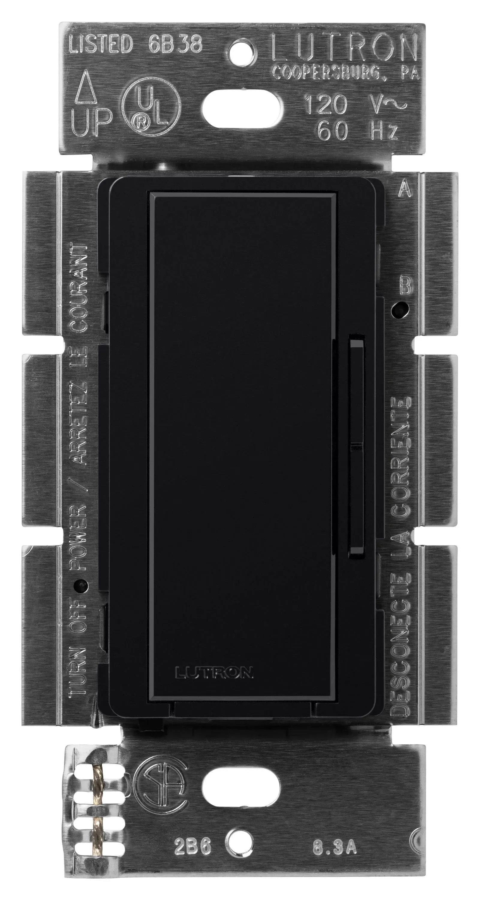 Lutron MA-R-BL - Maestro Companion Dimmer - Black