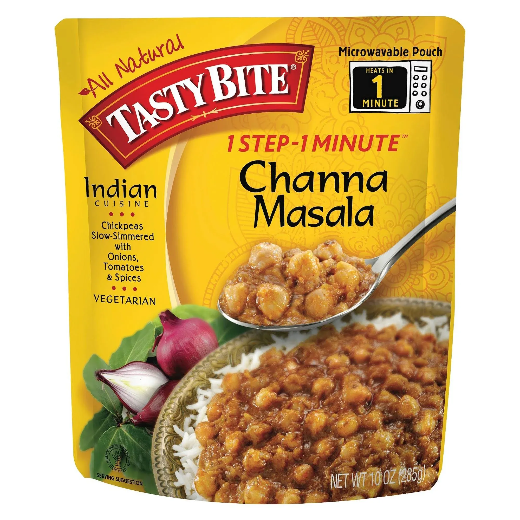 Tasty Bite Channa Masala, Organic, Indian, Mild - 10 oz