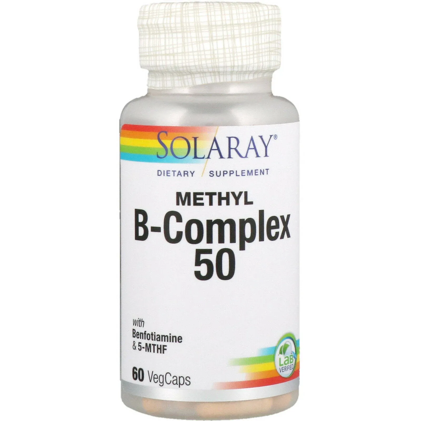 Solaray - Methyl B-Complex 50 - 60 VegCaps