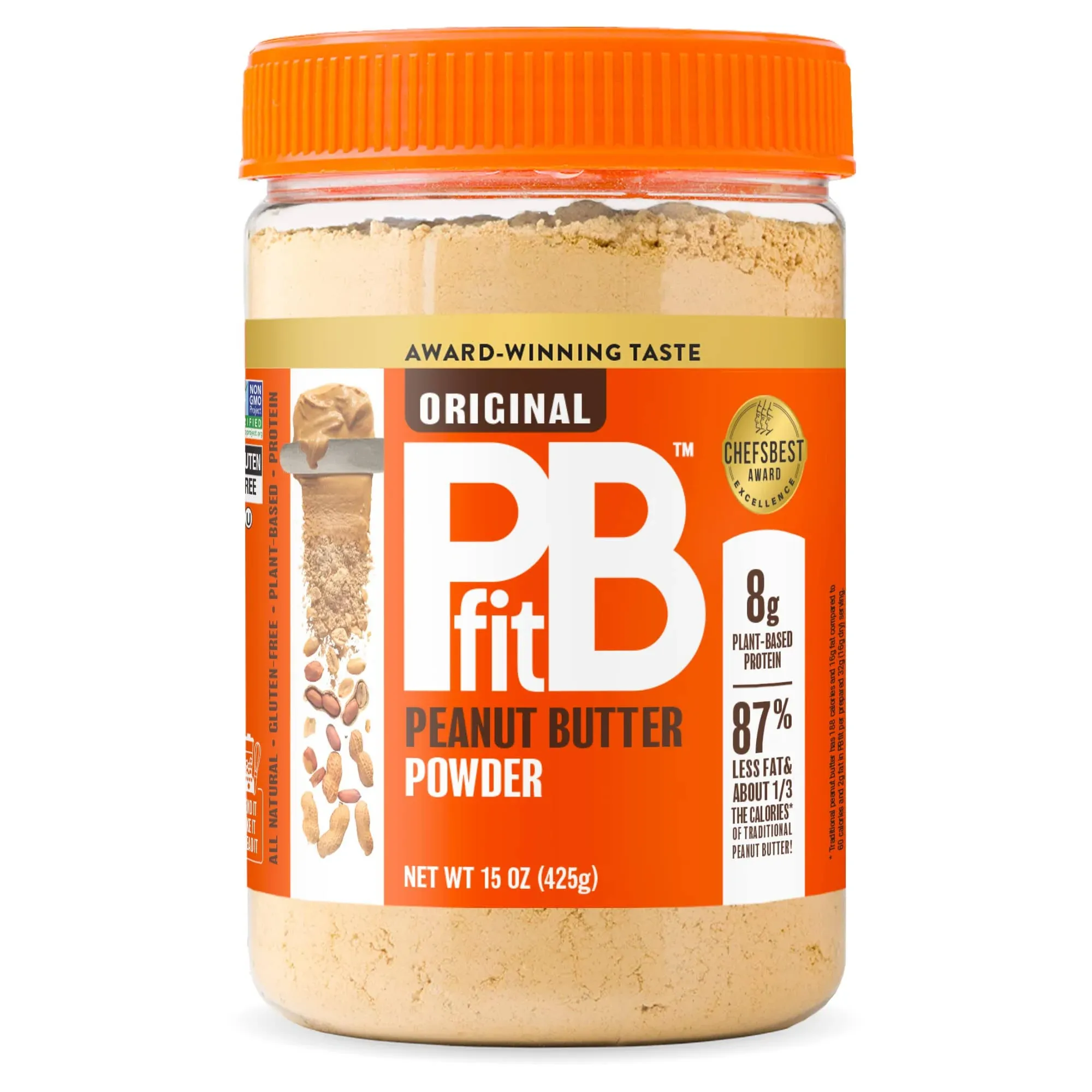 Pbfit All-Natural Peanut Butter Powder - 15.0 oz