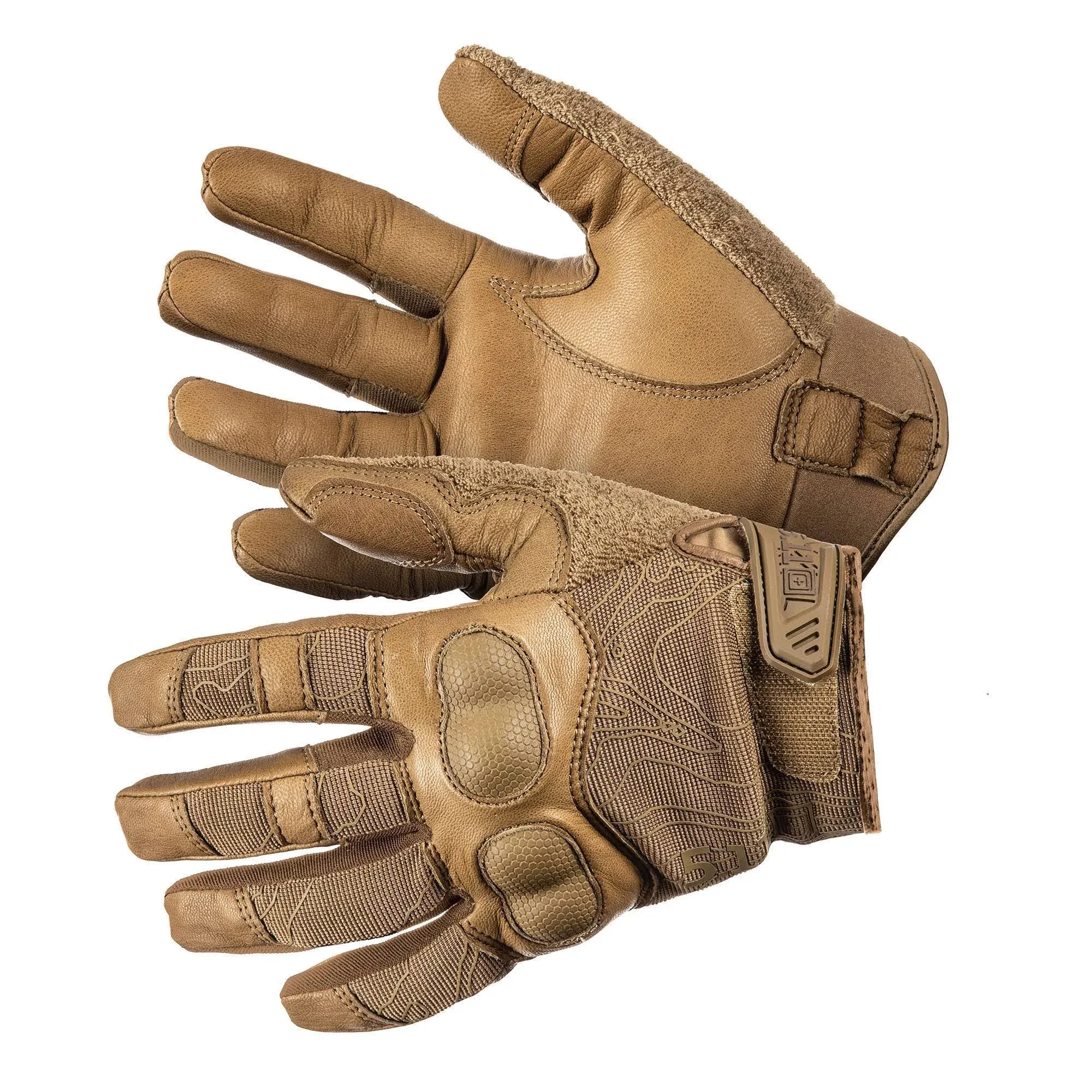 5.11 Tactical Hard Times 2 Gloves - Kangaroo - 59379-134-2XL