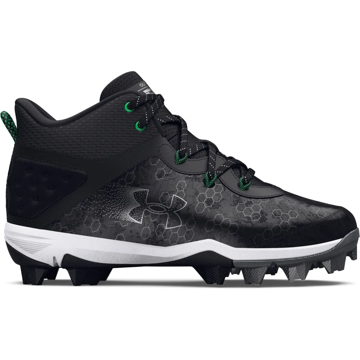 Under Armour Boy's Harper 8 Mid RM Jr. Baseball Cleats