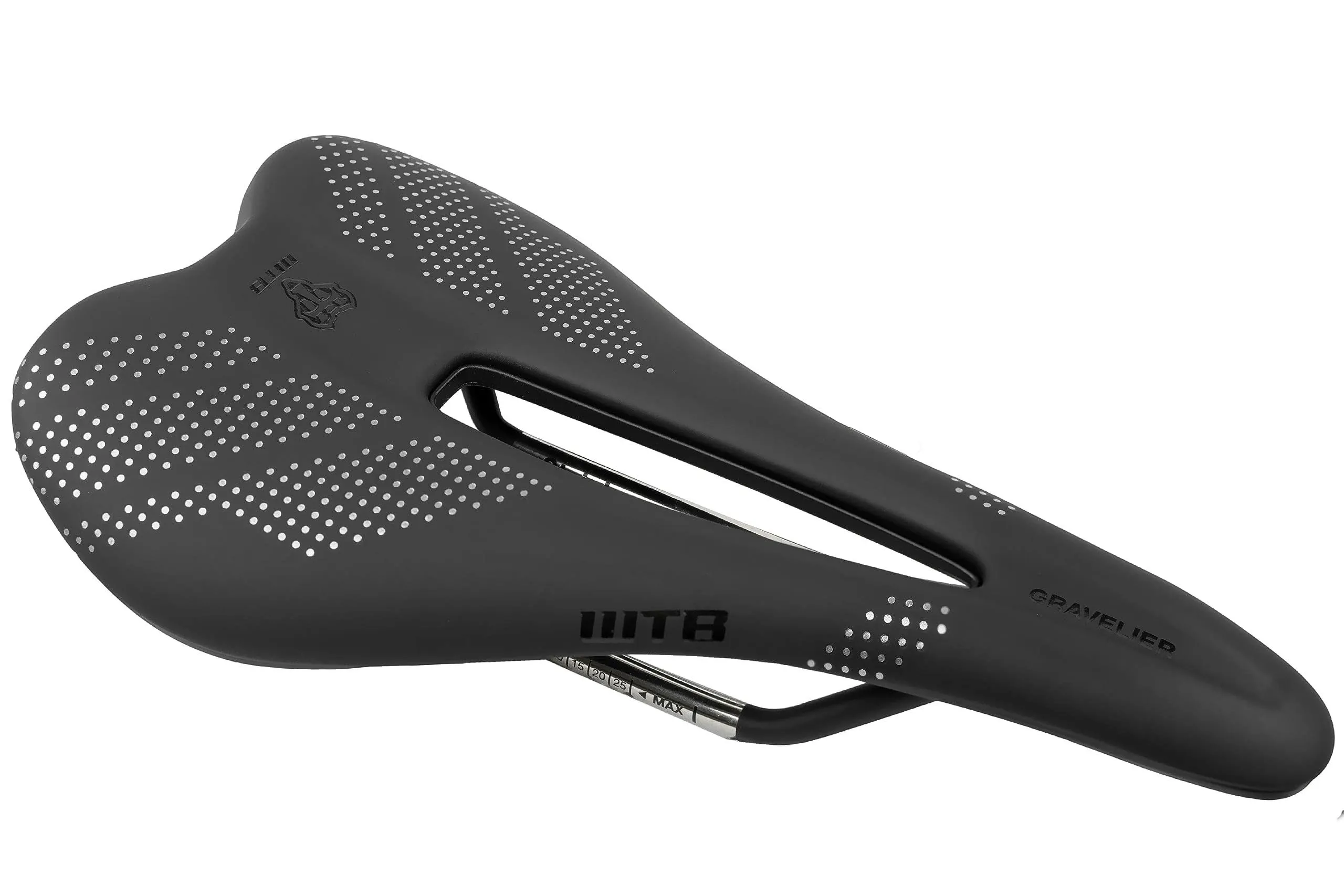 WTB Gravelier Saddle - Black Stainless