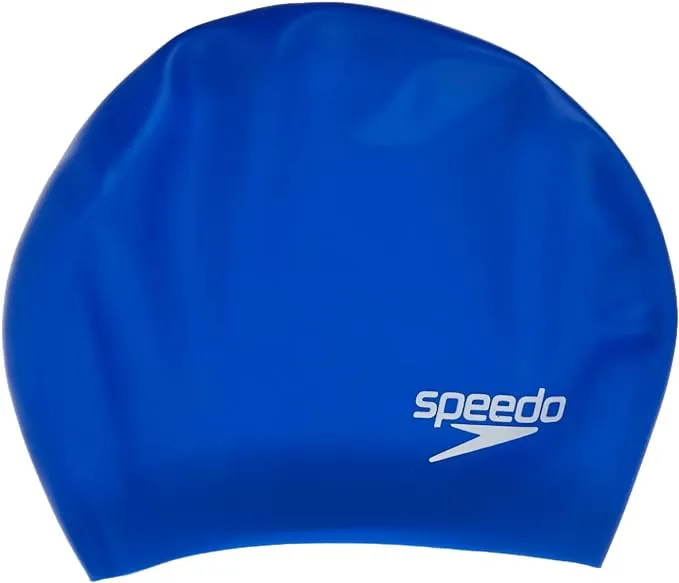 Speedo Unisex-Adult Swim Cap Silicone Long Hair