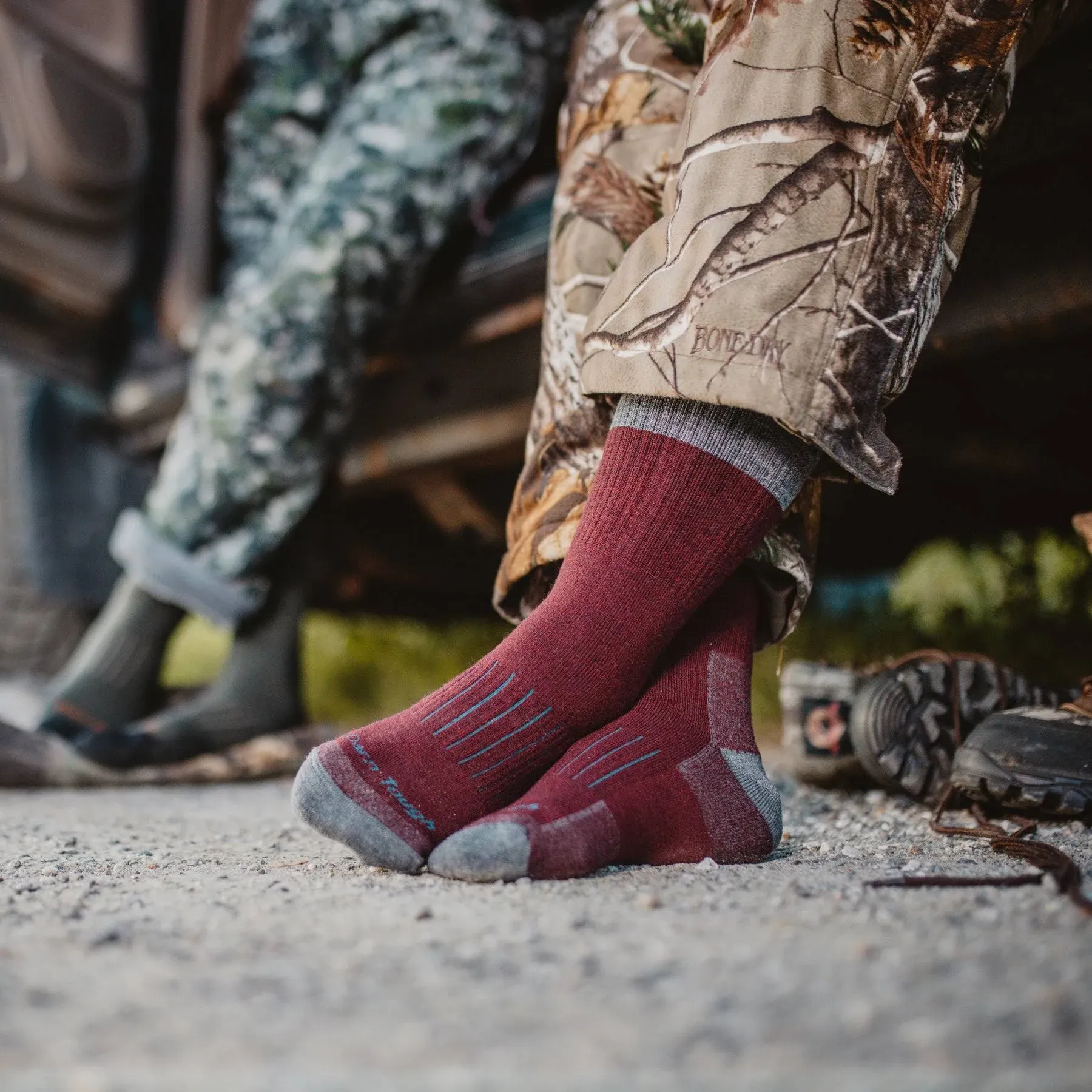 Darn Tough Womens Hunting Boot Heavyweight Socks - GoBros.com