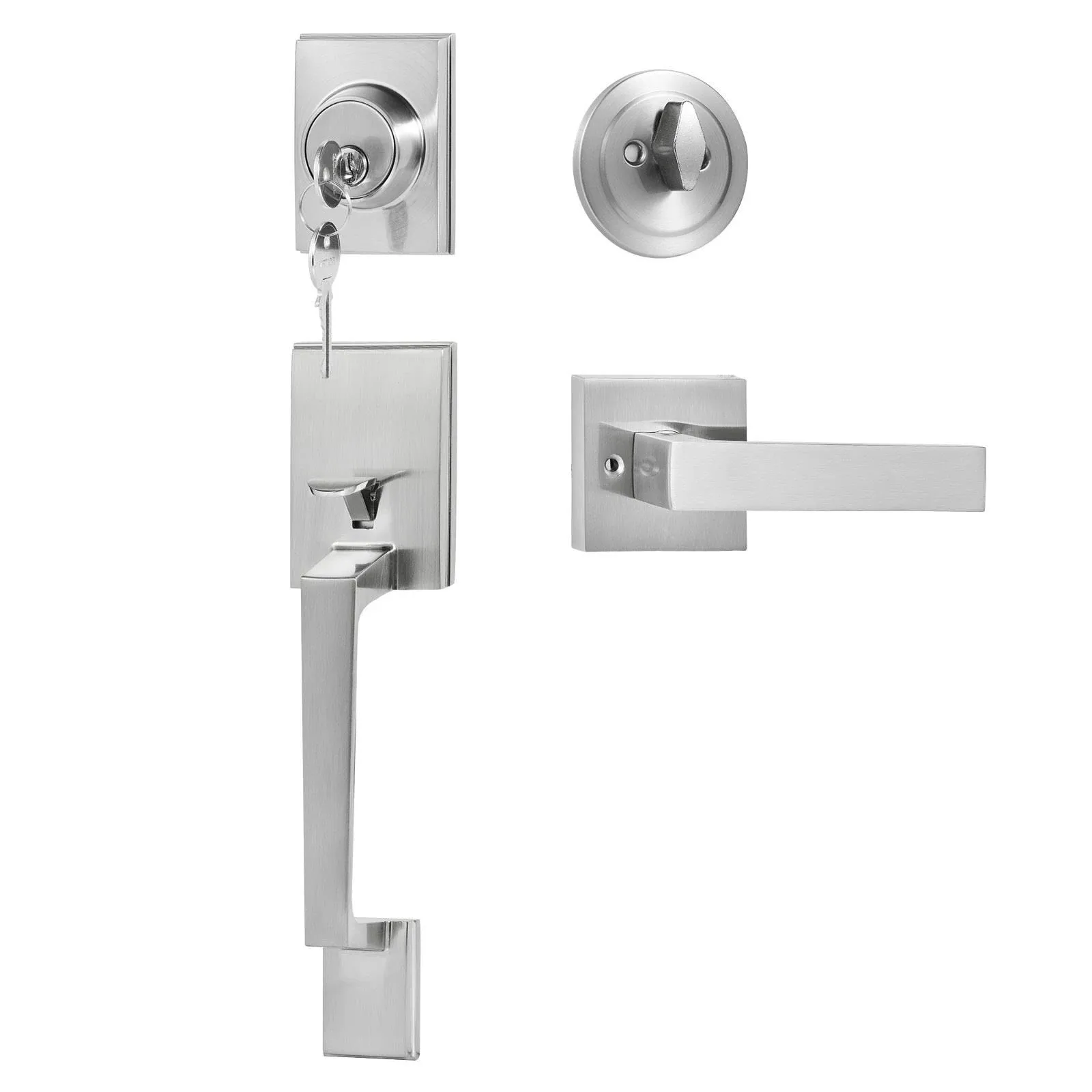 VEVOR Front Door Handle and Deadbolt Set