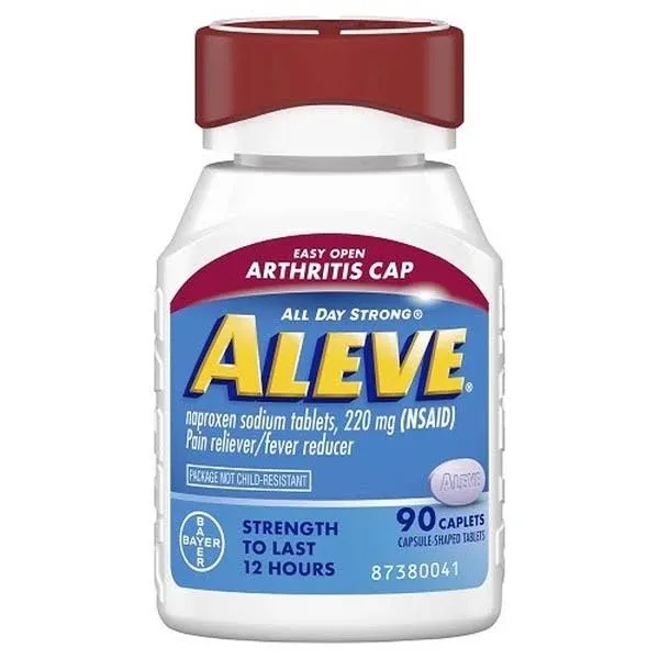 Aleve Pain Reliever/Fever Reducer, Caplets