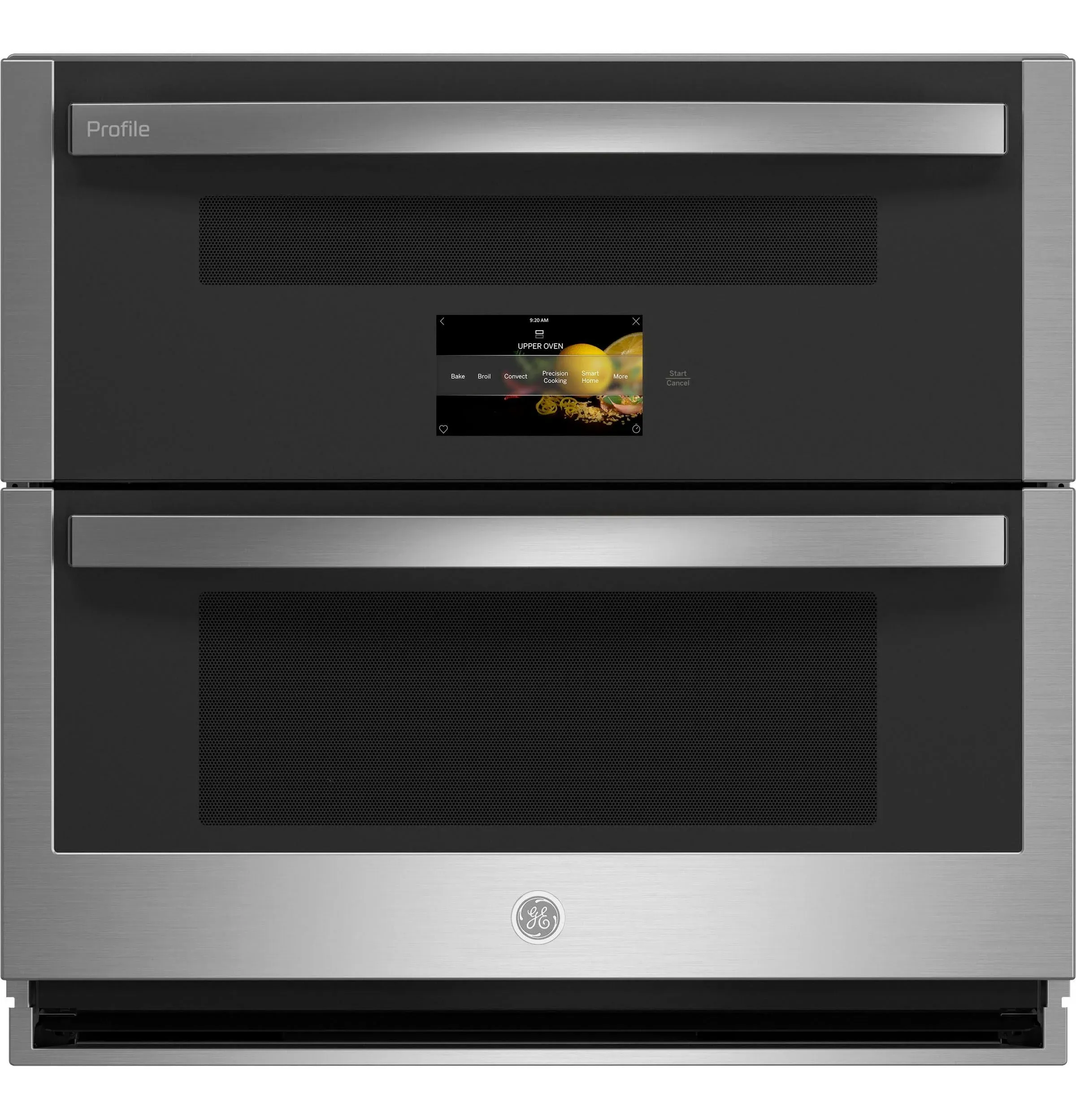 GE Profile 30-in Self-cleaning Air Fry Smart Double Electric Wall Oven (Stainless Steel)GE Profile 30-in Self-cleaning Air Fry Smart Double Electric Wall Oven (Stainless Steel)