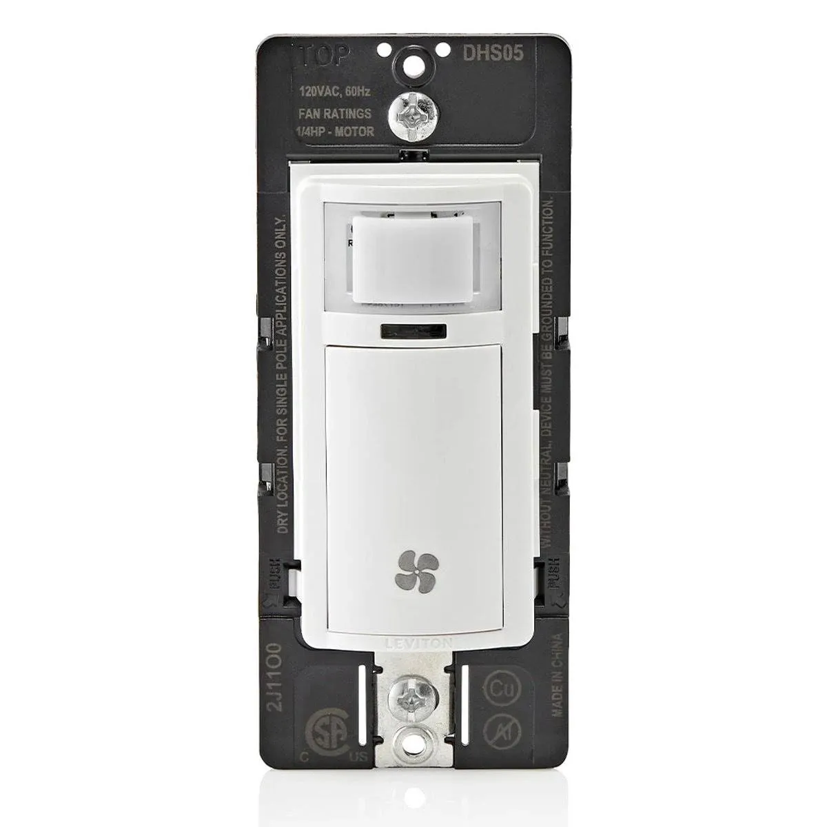 Leviton Decora Humidity Sensor and Fan Control