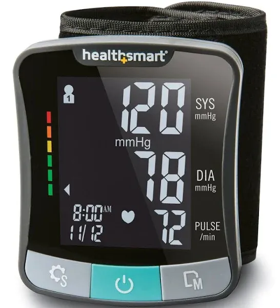 HealthSmart Premium Talking Digital Wrist Blood Pressure Monitor