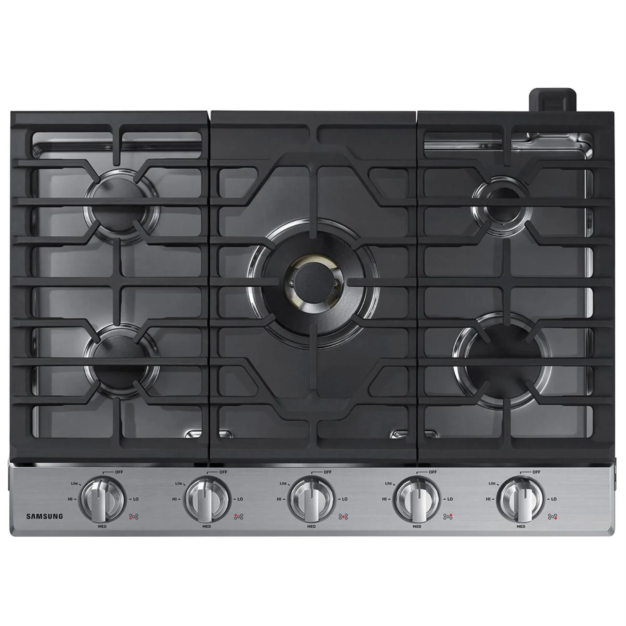 Samsung ADA 30"" Stainless Steel Smart Gas Cooktop With 22K BTU Dual Power Burner