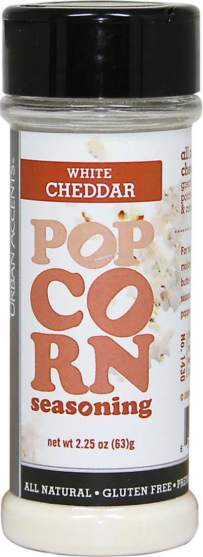 Urban Accents Cheezy White Cheddar Popcorn Seasoning