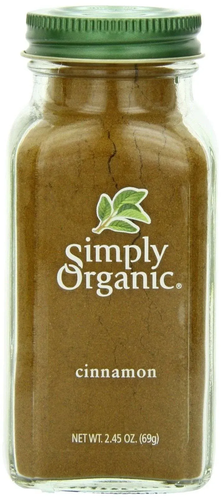 Simply Organic Ground Cinnamon Powder - 2.45 oz jar