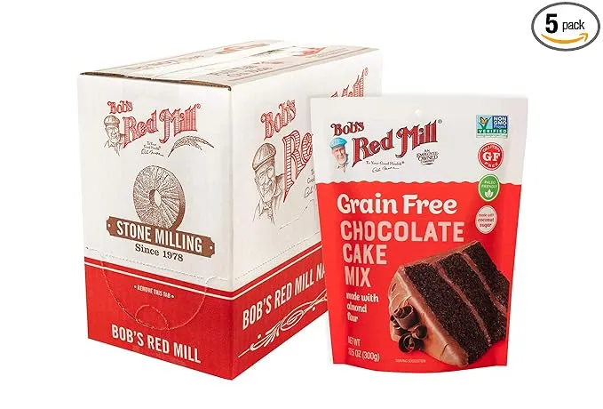 Bob's Red Mill, Chocolate Cake Mix, Made with Almond Flour, 300g on OnBuy