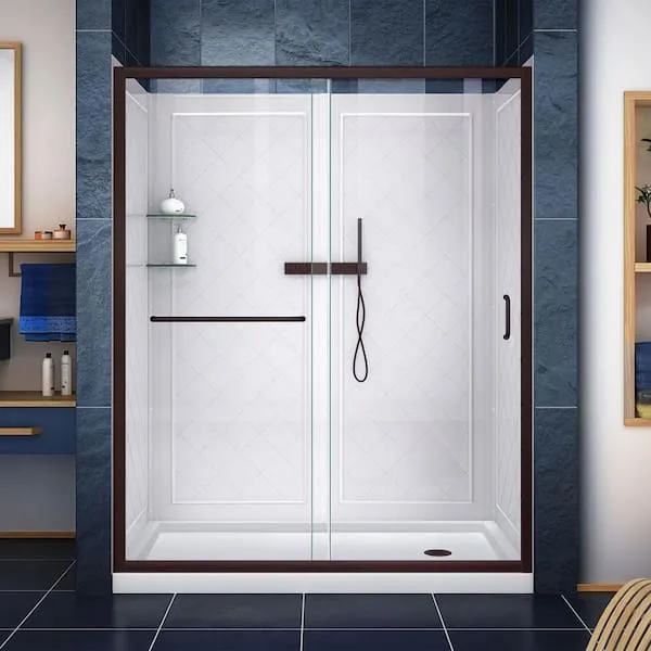 DreamLine Infinity-Z Frameless Sliding Shower Door