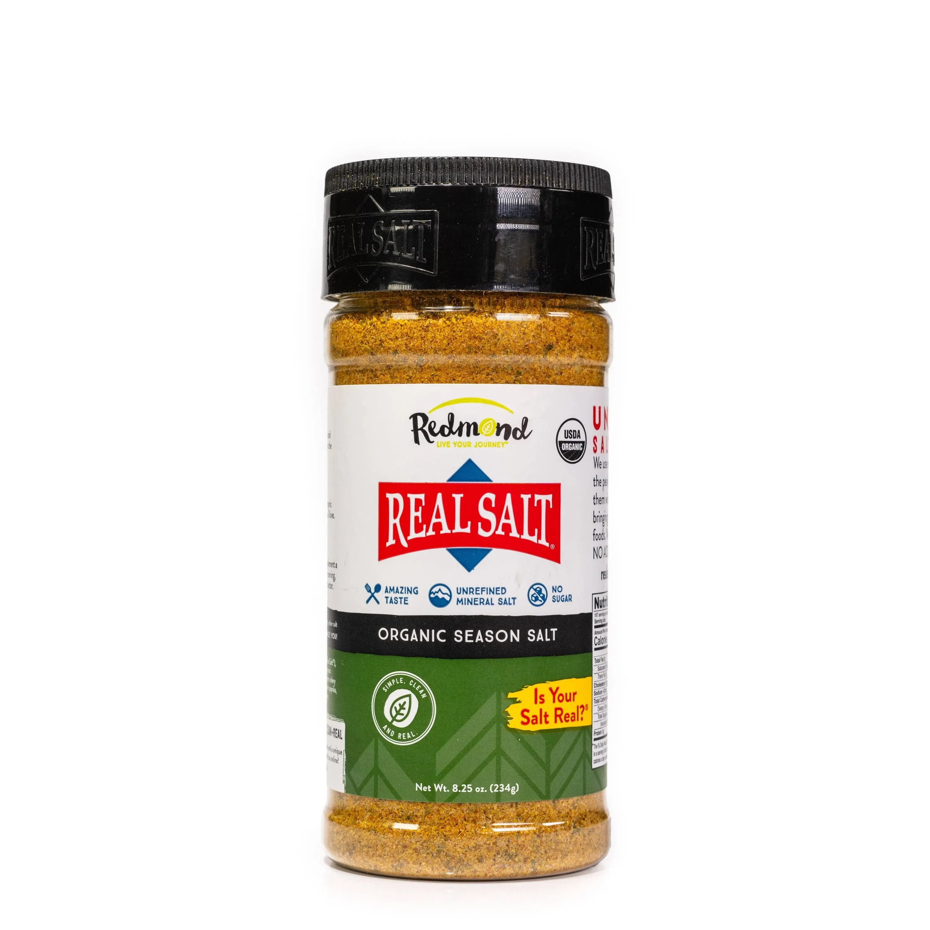 Real Salt Organic Season Salt - 8.25 oz jar