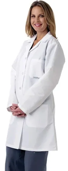 Medline 3E (large) White Full Length Lab Coat With Pockets- New In Package