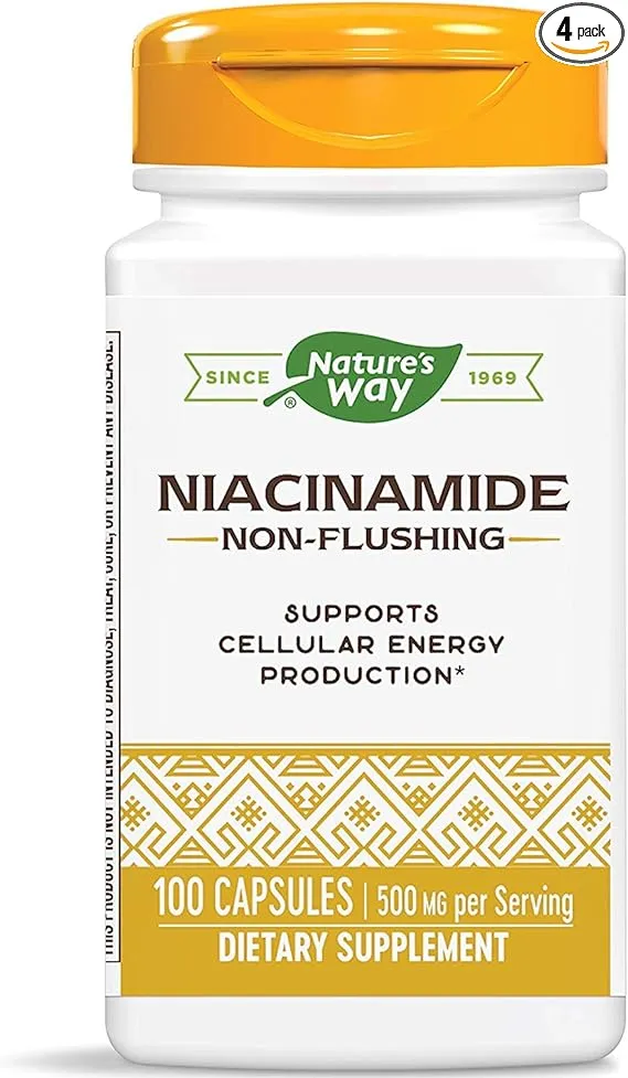 Nature's Way - Niacinamide - 100 Capsules