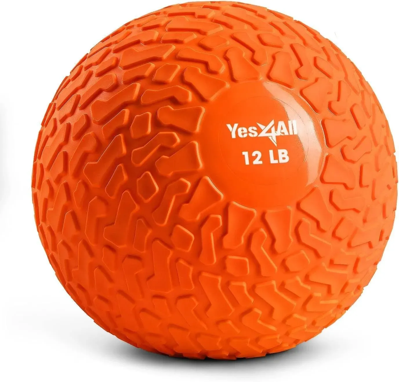 Yes4All Slam Ball, 10-40lb Medicine Ball, Durable PVC Sand Filled Workout Dynamic Weighted Balls for Exercise Core Strengthen