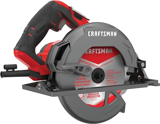 CRAFTSMAN Circular Saw, 7-1/4 inch, 15 Amp, Corded (CMES510)