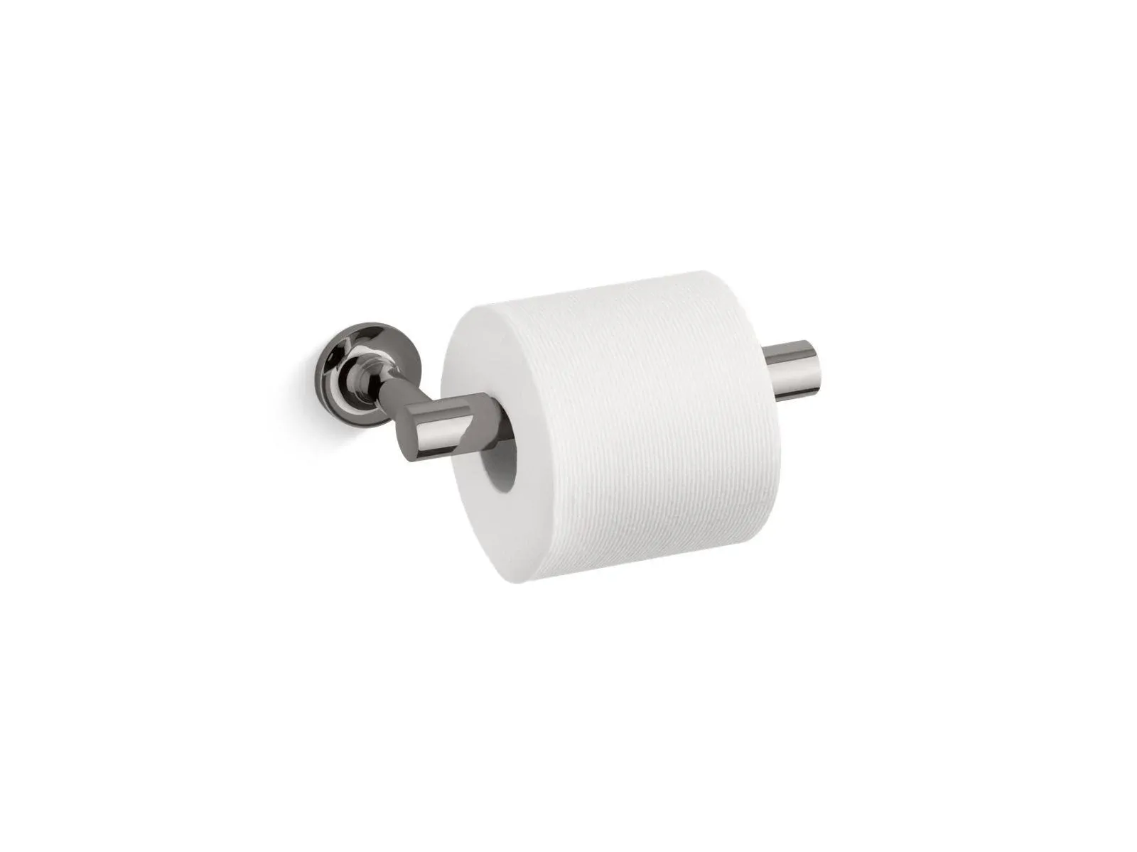 Kohler 14377 Purist Pivoting Toilet Paper Holder - Vibrant Titanium