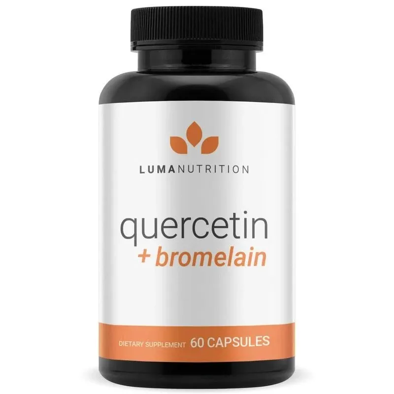 Quercetin Supplement - with Bromelain - 500mg - Premium - Luma Nutrition