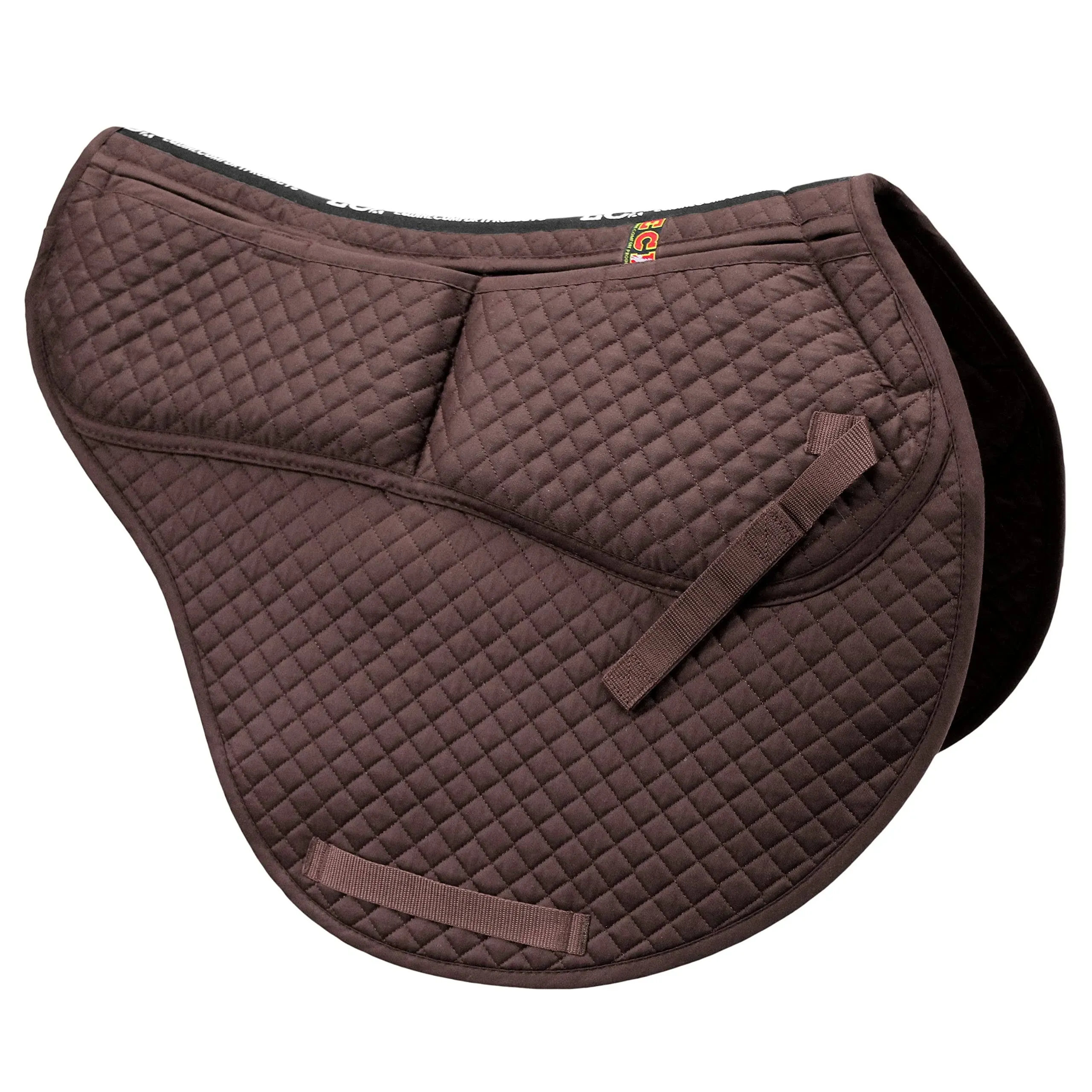 ECP Equine Comfort Products All Purpose Contoured Correction Saddle Pad with ...