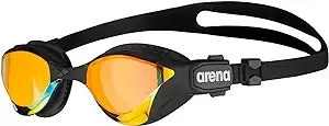 ARENA Unisex Adult Cobra Tri Swipe Swim Goggles Triathlon and Fitness Swimming Anti-Fog Technology Wide Vision Mirror Lens